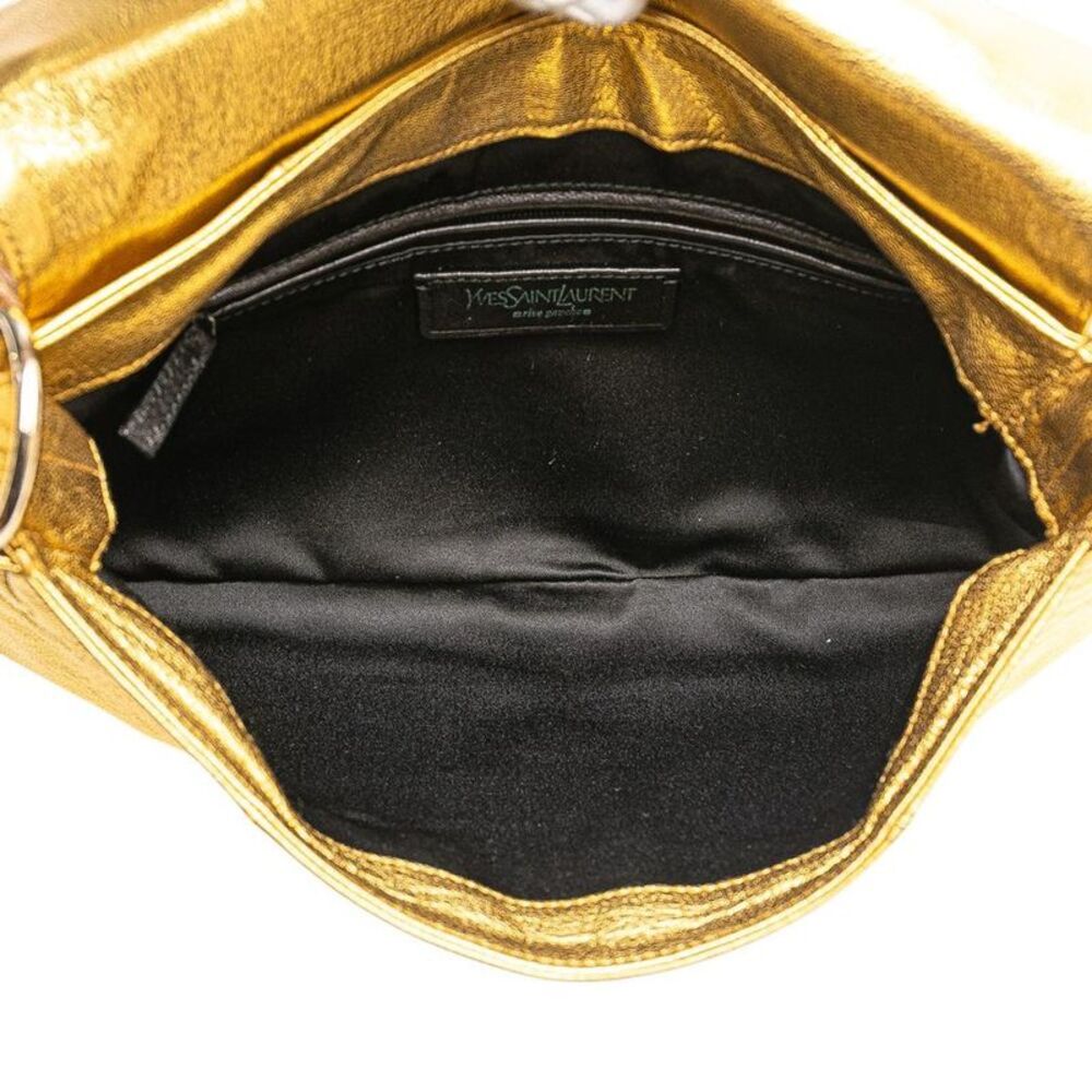 Pre Loved saint laurent Women Gold Shoulder Bag - Picture 4 of 8